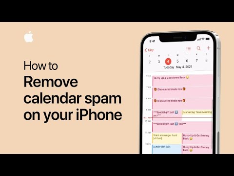 How to remove calendar spam on your iPhone — Apple Support